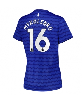 Billige Fotballdrakt Everton Vitaliy Mykolenko #16 Replika Hjemmedrakt Dame 2025-26 Kortermet Billige Fotballdrakt Everton Vitaliy Mykolenko #16 Replika Hjemmedrakt Dame 2025-26 Kortermet